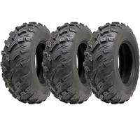Parnells OBOR Pinacle 25x8.00-12 ATV Tyres, 4ply Road Legal Set of 3