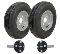 Parnells Trailer Kit, 4.80/4.00-8 6ply Wheels 100mm PCD Hub & Stub, 00x8