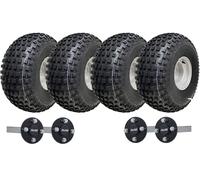 Parnells Twin Axle ATV Trailer Kit 620kg Capacity, 22x11.00-8