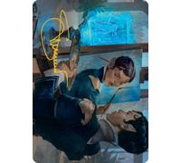 Parnesse, the Subtle Brush (#45) Art Card (Gold Signature) | Streets of New Capenna