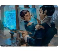 Parnesse, the Subtle Brush (#45) Art Card | Streets of New Capenna