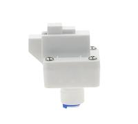 PAROAD Pressure Switch for RO Water Filter, 0.25MPa, 1/4" DC24V, High Pressure Regulator with Automatic Shut-Off, Silver (Low Pressure Switch)