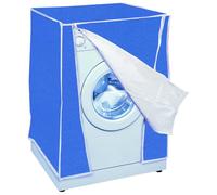 Parodi and Parodi maxi washing machine cover, waterproof, made of PEVA plastic, blue, 60 x 60 x 85 cm