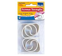 PARODI & PARODI 419 Set of 4 Plastic Table Cloth Holders Neutral Standard