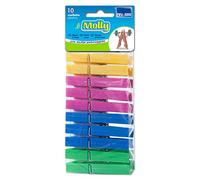 PARODI & PARODI Laundry Clothes Pegs, Multi-Coloured, 9x22x2.5 cm