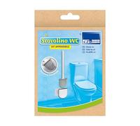PARODI & PARODI - Removable Toilet Brush, Hanging Toilet Brush Adhesive Hook, Home/Travel Toilet Brush Useful Accessories Camper, Small Lightweight Toilet Brush, Bathroom Accessories