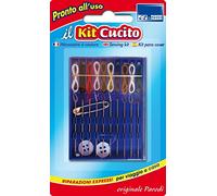 Complete Portable Travel Sewing Set Sewing Kit Sewing Kit, Sewing Kit for Home "All in 1", Set Sewing Emergency. Composed Threads, Needles, Buttons, Pins Art. 439 Parodi & Parodi