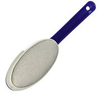 PARODI & PARODI - Velvetina Hair Remover Brush for Clothes, Lint Remover in Directed Velvet, Effective on All Fabrics, Carpets, Upholstered Furniture, Cars. Rotating Brush, Blue Colour 10 x 33 x 6