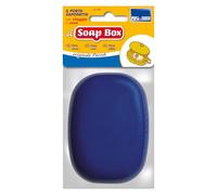 PARODI & PARODI - Washable Plastic Travel Soap Holder, Also Suitable as a Soap Holder for Bathroom and Travel, Soap Dish for Travel Useful Accessories, Compact and Practical Easy to Carry