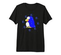 Parodius Penguin Power Pixelated Penguin Adventures in Space Premium T-Shirt