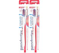 Parodontax Complete Protection Toothbrush, Flexible, Helps Stop and Prevent Bleeding Gums, Random Model (Pack of 2)