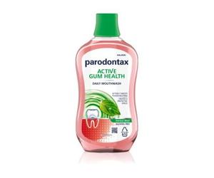 Parodontax, Mouthwash, Active Gum Health, Herbal Mint, Pack of 2, 500 ml