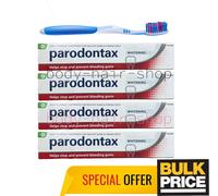 Parodontax Whitening Toothpaste Support Healthy Gums Brighten Smile 75ml 4-Pack