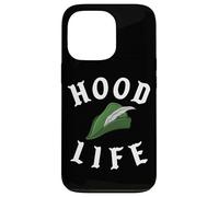 Parody Robin Hood Life Cool Gangster Nerd Funny Book Reading Case for iPhone 13 Pro