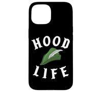 Parody Robin Hood Life Cool Gangster Nerd Funny Book Reading Case for iPhone 15