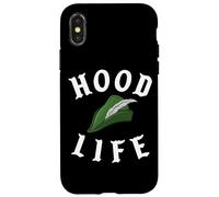 Parody Robin Hood Life Cool Gangster Nerd Funny Book Reading Case for iPhone X/XS