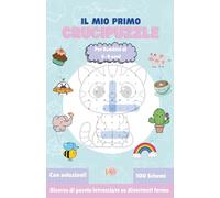 Parole Intrecciate per bambini 6-8 anni: 100 Crucipuzzle su divertenti forme, formato ideale per i viaggi, completo di soluzioni (Impara e Gioca! Libri attività per bambini)