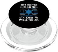 Parole Officer Funny Probation PopSockets PopGrip for MagSafe