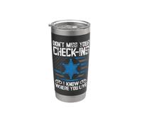 Parole Officer Funny Probation Stainless Steel Insulated Tumbler