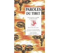 Paroles du Tibet de Marc de Smedt (Sous la direction de), Marie-José Lamothe (Photographies) (7 janvier 1999) Broché