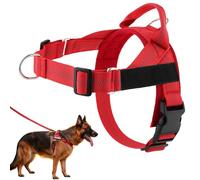 ParoPet No Pull Adjustable Dog Harness,Breathable Comfort Pet Walking Vest Harness with Secure Buckle Design, Ideal for Medium Large Dogs Daily Outdoor Walking Training and Travel Activities