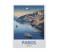 Paros Coast, Greece, Night,1500 Pieces Adult Paper Landscape Jigsaw Puzzles For Children Educational Toys Gifts-DU57x87cmJ399