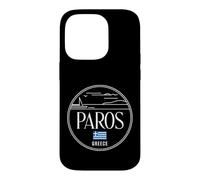 Paros Greece City Travel Coastal Scenery Case for iPhone 14 Pro