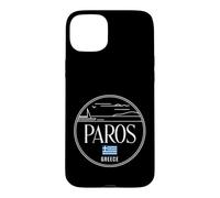 Paros Greece City Travel Coastal Scenery Case for iPhone 15 Plus
