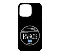 Paros Greece City Travel Coastal Scenery Case for iPhone 15 Pro Max