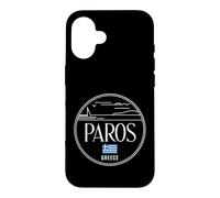 Paros Greece City Travel Coastal Scenery Case for iPhone 16