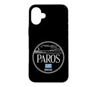 Paros Greece City Travel Coastal Scenery Case for iPhone 16 Plus