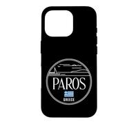 Paros Greece City Travel Coastal Scenery Case for iPhone 16 Pro