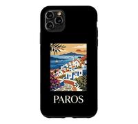 Paros Greece Island Coastal Village Travel Design Case for iPhone 11 Pro Max