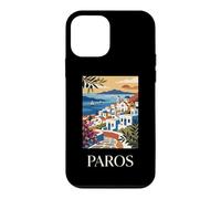 Paros Greece Island Coastal Village Travel Design Case for iPhone 12 mini