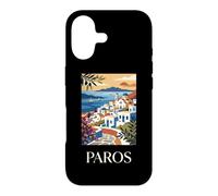 Paros Greece Island Coastal Village Travel Design Case for iPhone 17