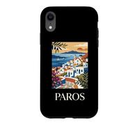 Paros Greece Island Coastal Village Travel Design Case for iPhone XR