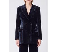 PAROSH Double-Breasted Silk and Viscose Velvet Blazer P. A.R. O.S. H. - Size: L - female