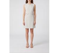 PAROSH P. A.R. O.S. H. Off-the-Shoulder Linen Blend Sheath Mini Dress - Size: M - female