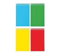 Parque et Papier Memo Pads, 3x5-Inch Narrow Ruled, Double-Sided, Wirebound Memo Book, Scratch Pad, 50 Pages Each, 12 Colors Per Set, (KDASI821)