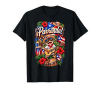 Parranda Puerto Rican Coquí Music Celebration Value Graphic T-Shirt