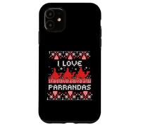 Parranda Puerto Rico Ugly Christmas Sweater Navidad Boricua Case for iPhone 11