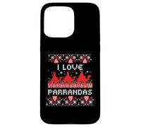 Parranda Puerto Rico Ugly Christmas Sweater Navidad Boricua Case for iPhone 15 Pro Max