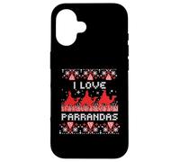 Parranda Puerto Rico Ugly Christmas Sweater Navidad Boricua Case for iPhone 16
