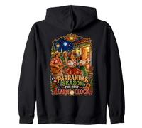 Parrandas Season The Best Alarm Clock Zip Hoodie