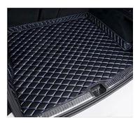 PARREN Leather Car Boot Liner Mat for C-itroen C5 Aircross 2017-2022 2023, Custom Auto Rear Trunk Carpet Protector Pad Waterproof Liner Interior Luggage Mat Accessories,E/Black-Blue