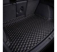 PARREN Leather Car Boot Liner Mat for Range Rover Evoque II (L551) 5-Door 2019-2023, Custom Auto Rear Trunk Carpet Protector Pad Waterproof Liner Interior Luggage Mat Accessories,D/Black-beige