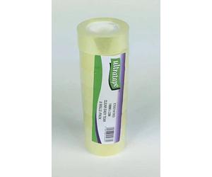 Parrett Storage - 8 Roll Pack - Ultratape Clear Adhesive Tape 19mm x 33M - Pk8