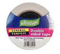 Parrett Storage - Ultratape Double Sided Clear Tape Acid Free 50mm x 33M