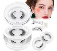 Parriparri Magnetic Eyelashes With Applicator 2 Pairs No Glue Needed False Eyelashes Reusable Natural Magnetic Eye Lashes Without Eyeliner Easy To Wear And Remove
