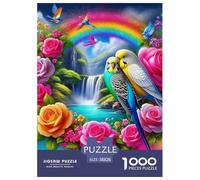 Parrot, 1000-piece Jigsaw, Calming Yet Stimulating Indoor Activity, Perfect for Keepsakes Or Gallery Walls, Suitable for Ages 8+, 38x26cm/1000pcs